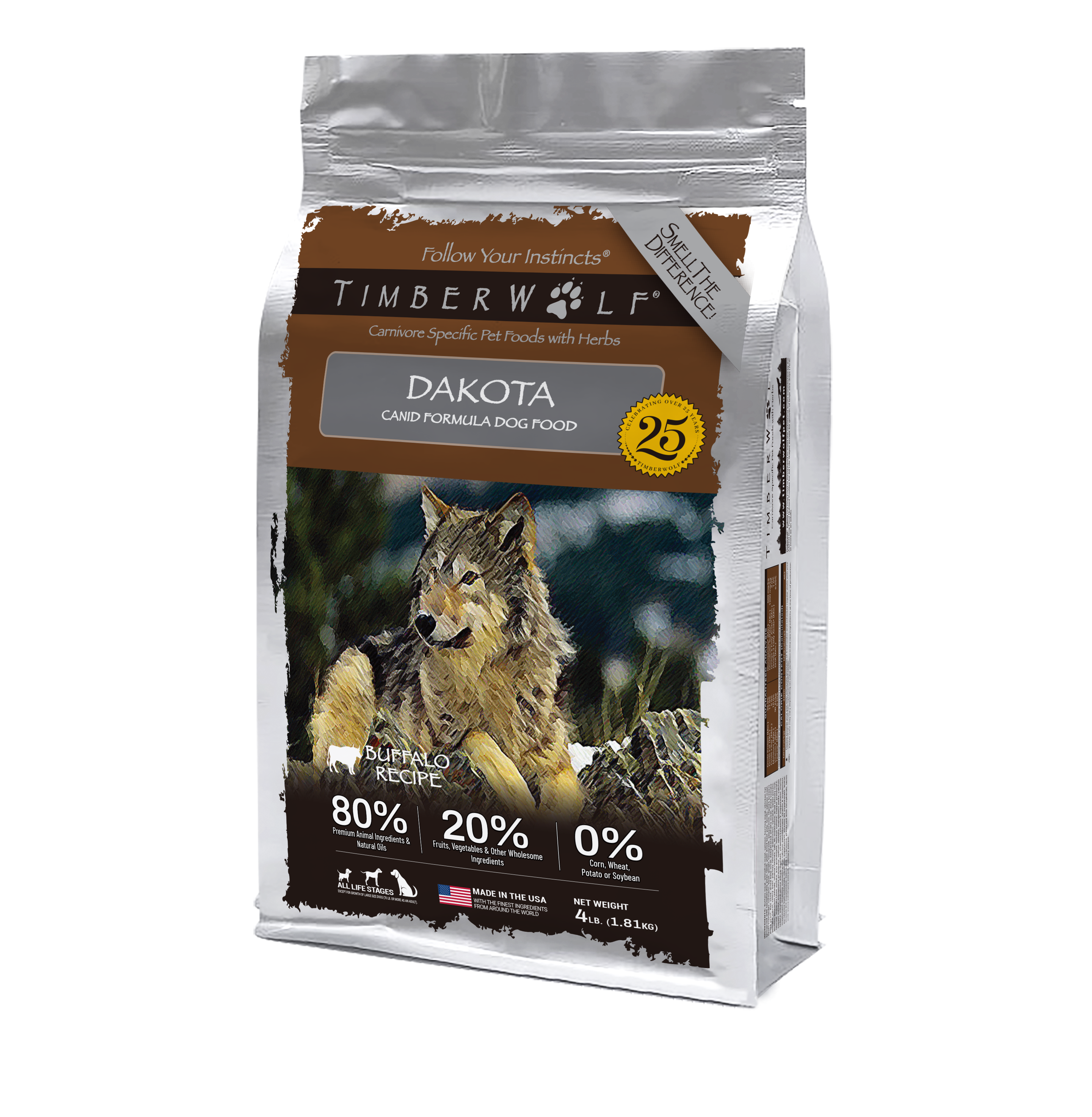 Dakota Legends timberwolfpet